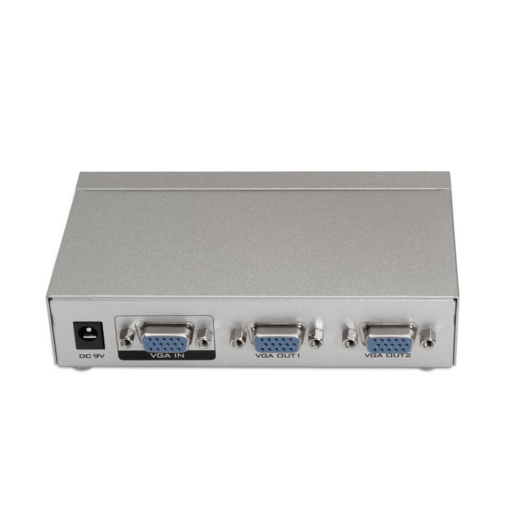 Splitter AISENS 1xVGA In 2xVGA Out Gris (A116-0084)
