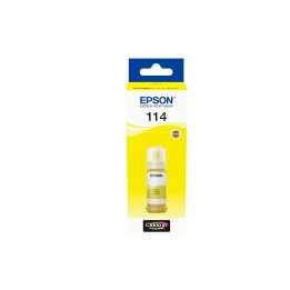 Botella de Tinta Epson 114 Amarillo 70ml (C13T07B440)