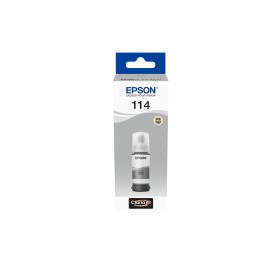 Botella Tinta Epson EcoTank 114 Gris 70ml (C13T07B540)