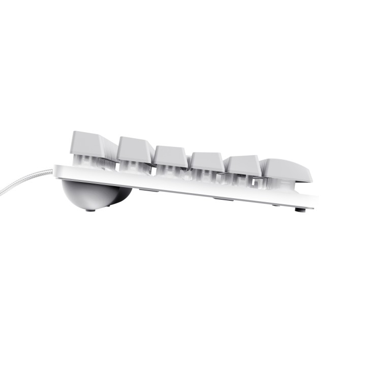 Teclado Gaming Trust GXT 833W Thado TKL Blanco (24739)