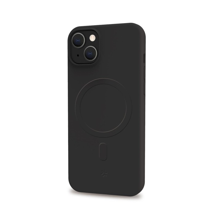 Funda CELLY Cromomag iPhone 15+ Negra (CROMOMAG1055BK)
