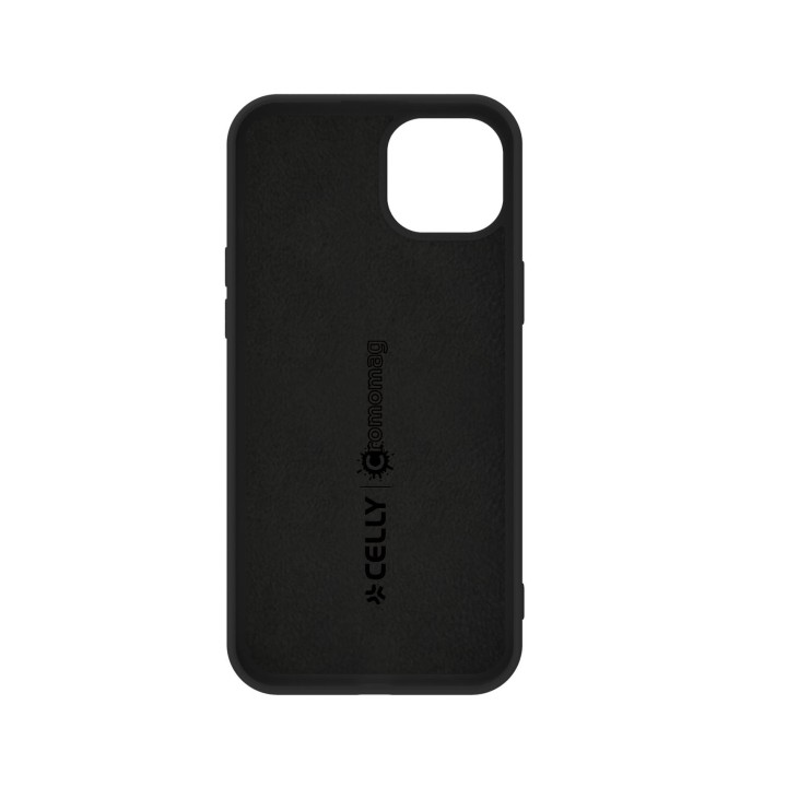 Funda CELLY Cromomag iPhone 15+ Negra (CROMOMAG1055BK)
