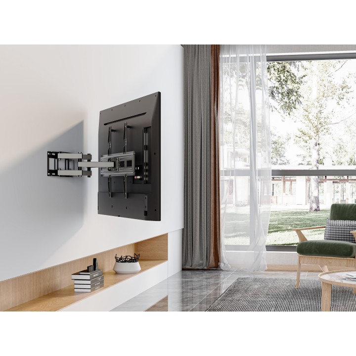 Soporte Pared EQUIP 37"-80" Doble Brazo 40Kg (EQ650337)
