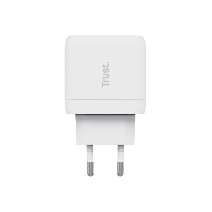 Cargador Trust Maxo 1xUSB-C 45W Pared Blanco (25138)