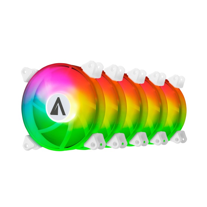 Ventilador Abysm Arclight ARGB Kit 5 Blanco (AB831106)