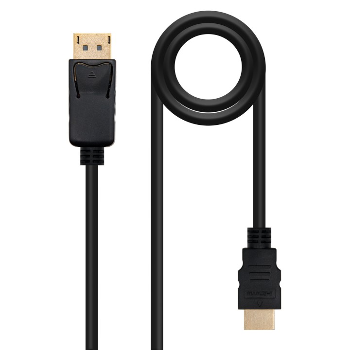 Nanocable DP/M a HDMI/M 1.5m Negro (10.15.4301-L150)