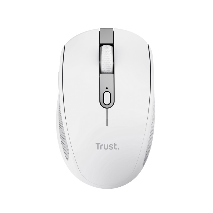 Ratón Trust Ozaa Óptico RF/Bluetooth Blanco (24933)