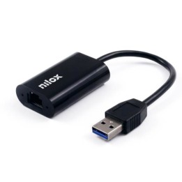Adaptador de red NILOX USB-A a Ethernet RJ45 (NXADAP05)