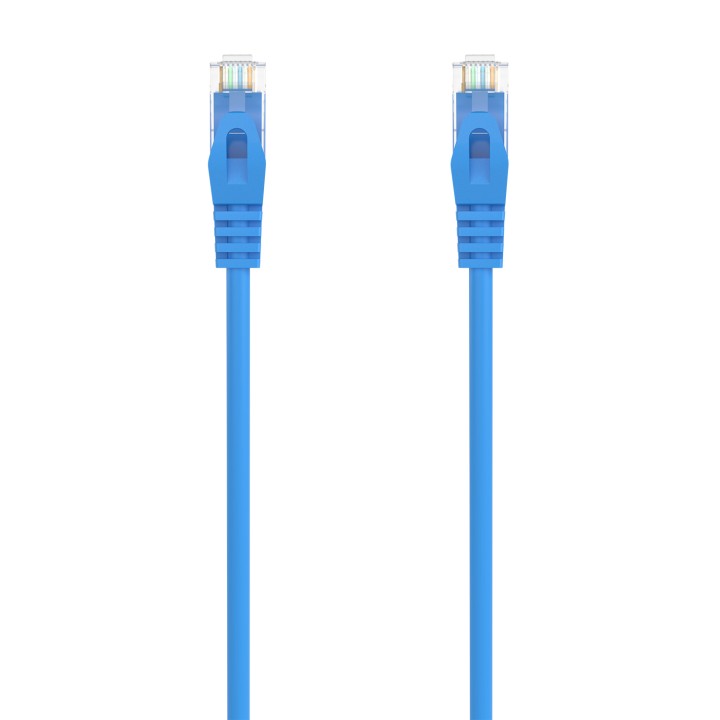 Latiguillo AISENS RJ45 Cat.6a UTP 1m Azul (A145-0573)