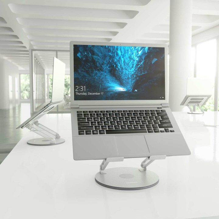 Soporte Sobremesa AISENS 10-17" Plata (LPS4SXL-247)
