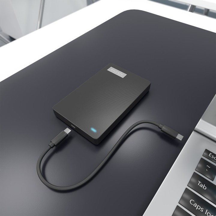 Caja Externa AISENS 2.5" SATA USB-C Negra (ASE-2541B)