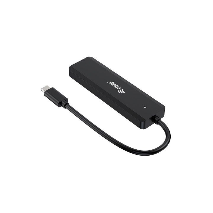 Hub EQUIP USB-C a 2xUSB-A 3xUSB-C Negro (EQ128964)