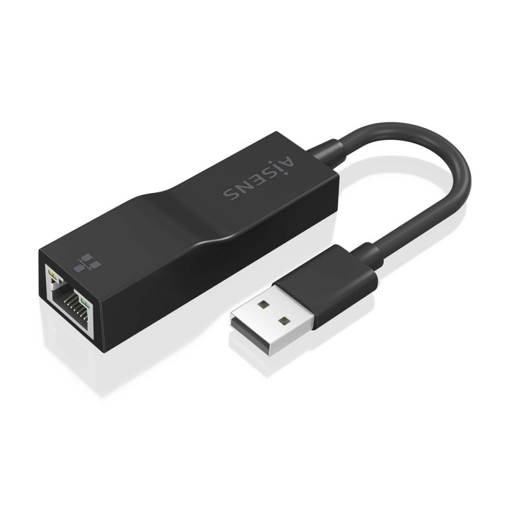 Adaptador AISENS USB-A 3.0/M a RJ45/H 15cm (A106-0766)