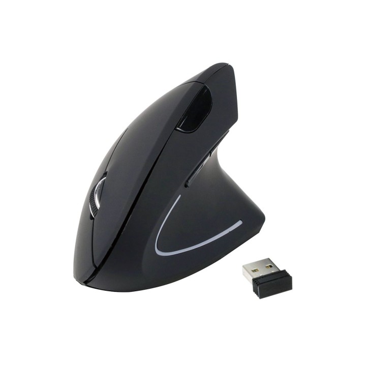 Ratón EQUIP Wireless RF Óptico 1600dpi Negro (EQ245110)