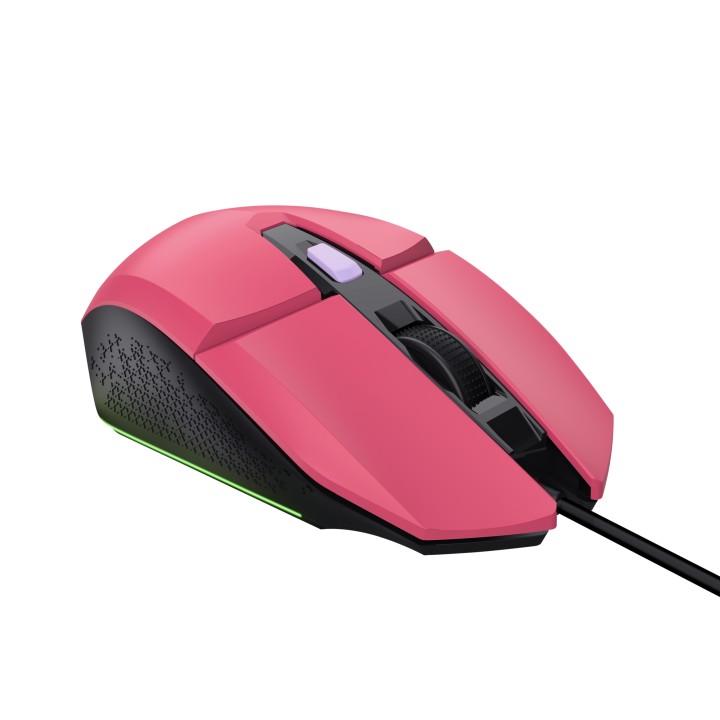 Ratón Gaming Trust GXT 109 Felox RGB Rosa (25068)