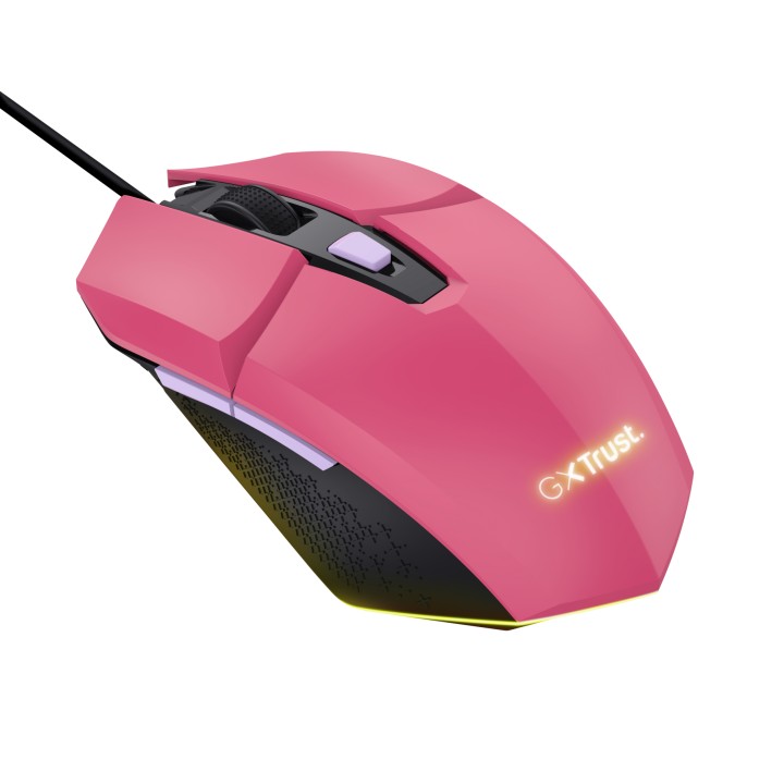Ratón Gaming Trust GXT 109 Felox RGB Rosa (25068)
