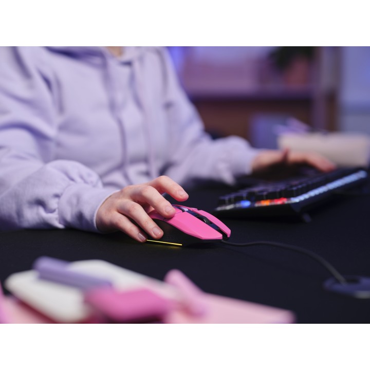 Ratón Gaming Trust GXT 109 Felox RGB Rosa (25068)