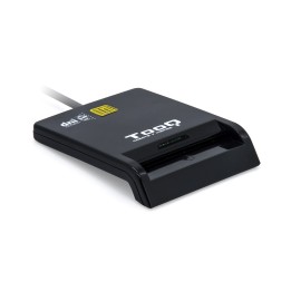 Lector Tarjetas TooQ DNIe USB-C 2.0 Negro (TQR-211B)