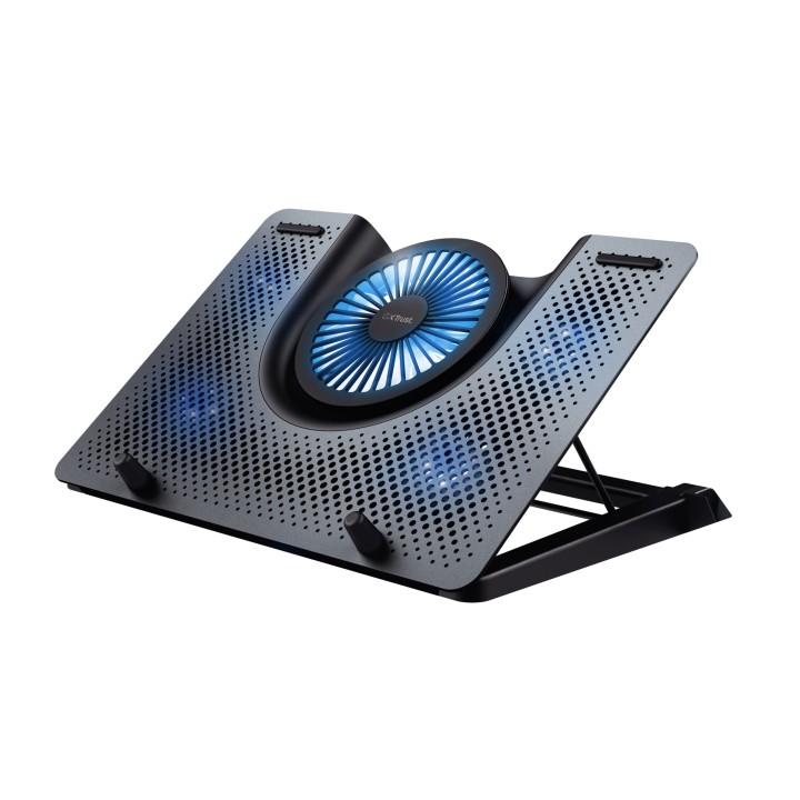 Soporte Trust GXT 1125 LED 17" 5 Ventiladores (23581)