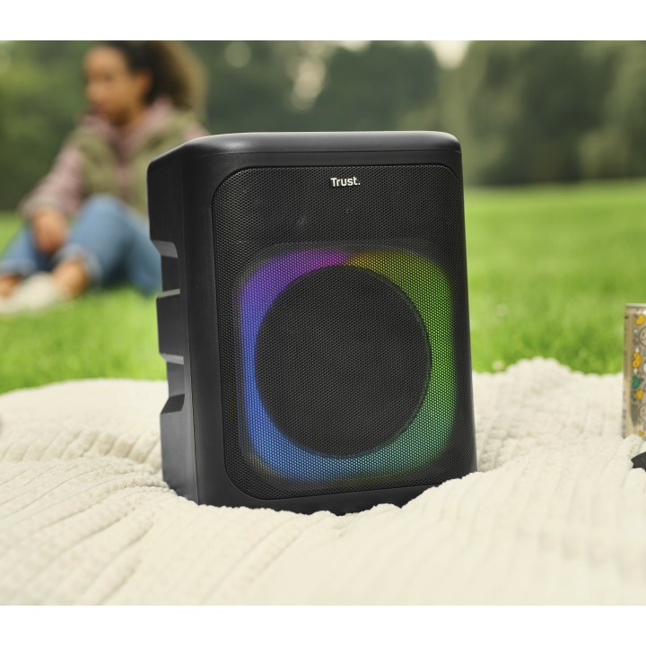 Altavoz Trust Azura RGB USB 3.5mm BT 100W Negro (25280)
