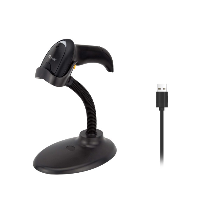 Lector EQUIP Código de Barras 1D/2D USB Negro (351021)