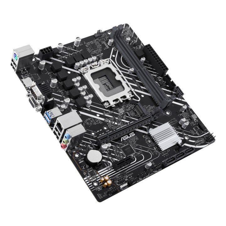 ASUS PRIME H610M-D: (1700) 2DDR5 VGA HDMI RJ45 mATX