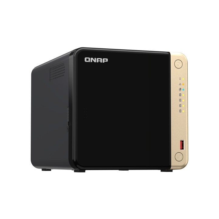 NAS QNAP SATA3 M.2 8Gb Sodimm 4 Bahías USB (TS-464-8G)