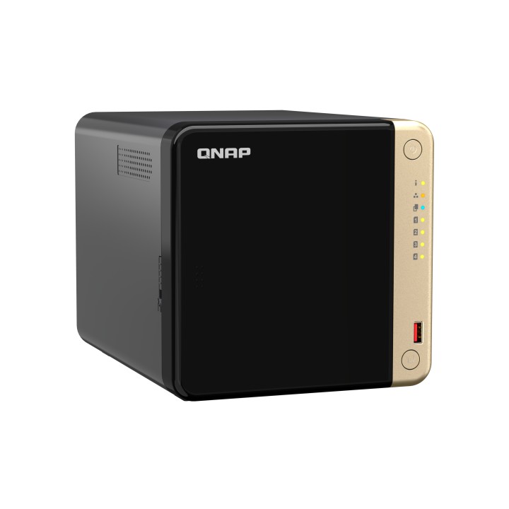 NAS QNAP SATA3 M.2 8Gb Sodimm 4 Bahías USB (TS-464-8G)
