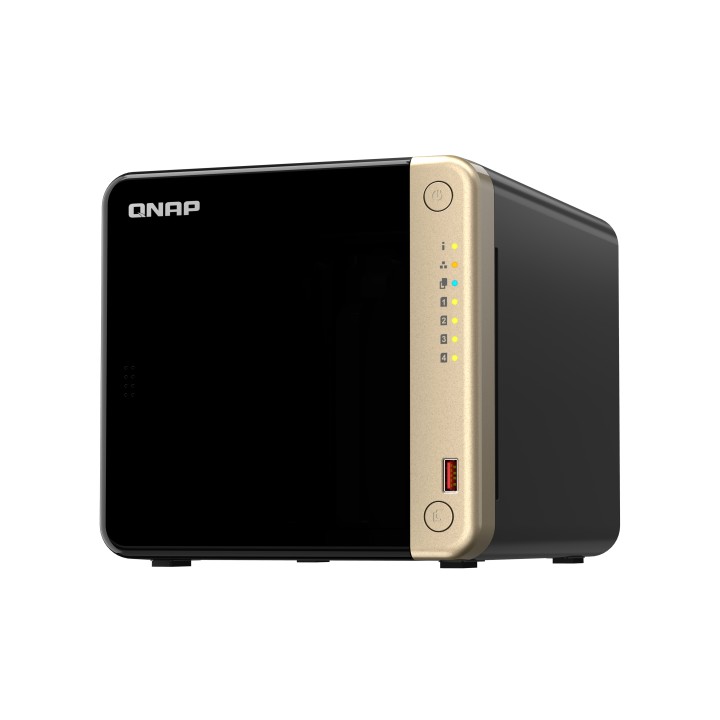 NAS QNAP SATA3 M.2 8Gb Sodimm 4 Bahías USB (TS-464-8G)