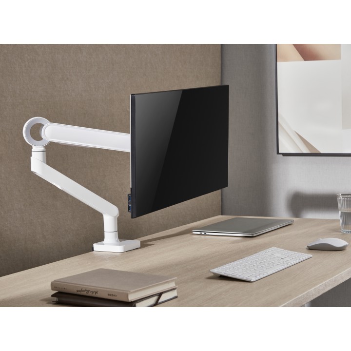 Soporte de Mesa EQUIP 1 Brazo 17"-35" Blanco (EQ650185)