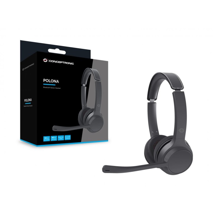 Auric+Micro CONCEPTRONIC BT USB 3.5mm Negro (POLONA04B)
