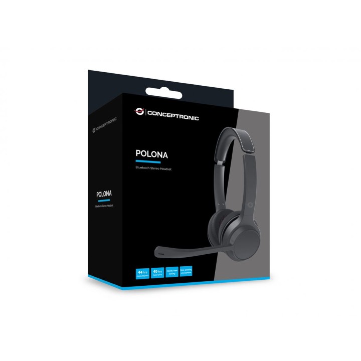 Auric+Micro CONCEPTRONIC BT USB 3.5mm Negro (POLONA04B)