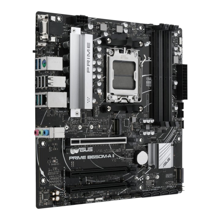 ASUS PRIME B650M-A II-CSM:(AM5) 4DDR5 DP HDMI VGA mATX