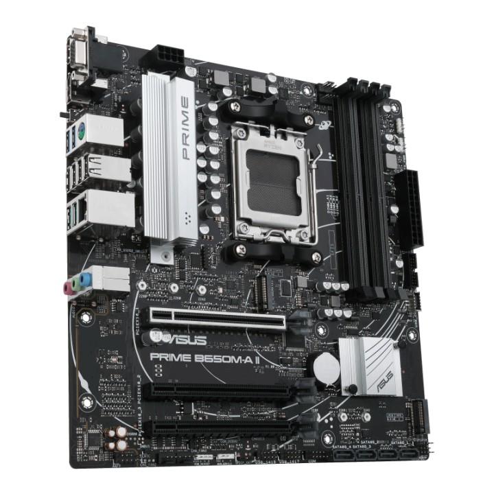 ASUS PRIME B650M-A II-CSM:(AM5) 4DDR5 DP HDMI VGA mATX
