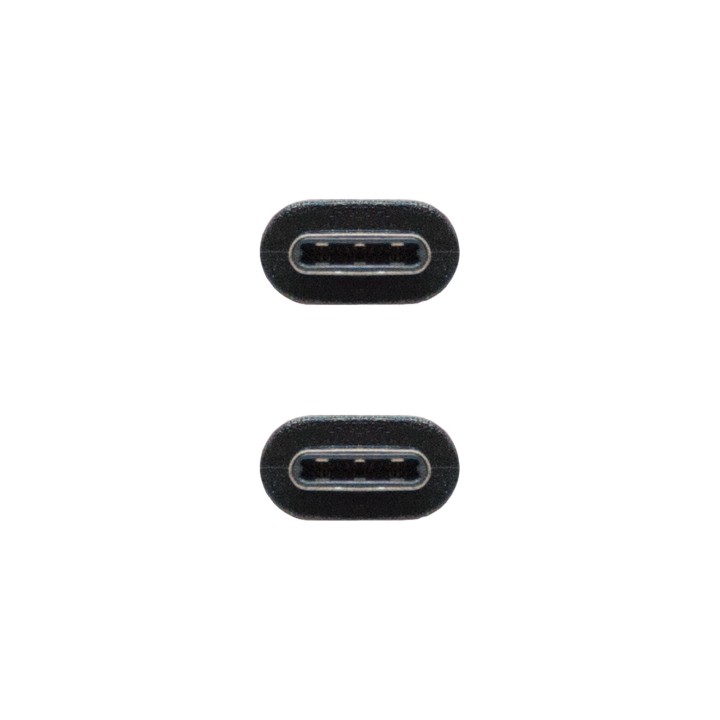 Nanocable USB-C/M a USB-C/M 1.5m Negro(10.01.2301-L150)
