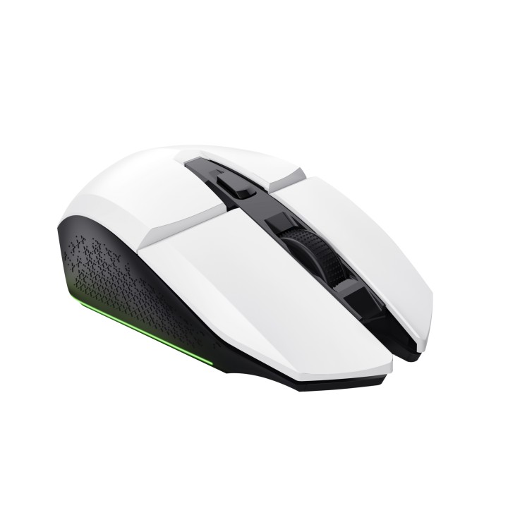 Ratón Gaming Trust GTX 110 Felox RGB RF Blanco (25069)