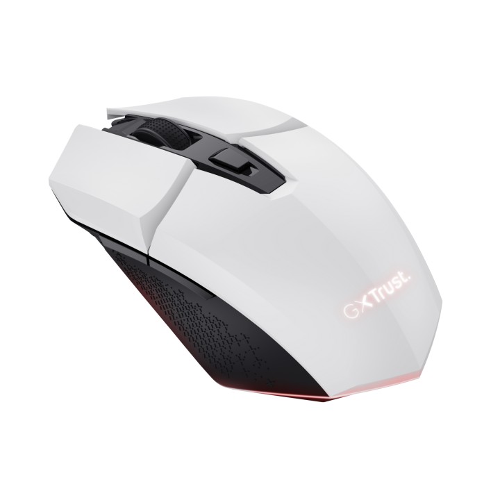 Ratón Gaming Trust GTX 110 Felox RGB RF Blanco (25069)