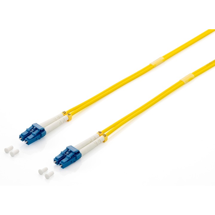Fibra Óptica EQUIP LC/LC 2m Amarillo (EQ254432)