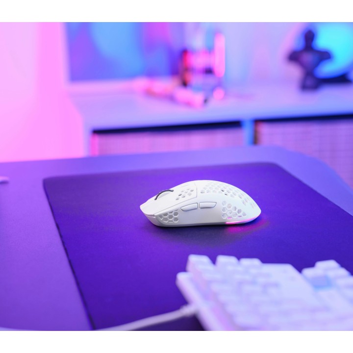 Ratón Gaming Trust GTX929 Helox Wireless Blanco (25390)