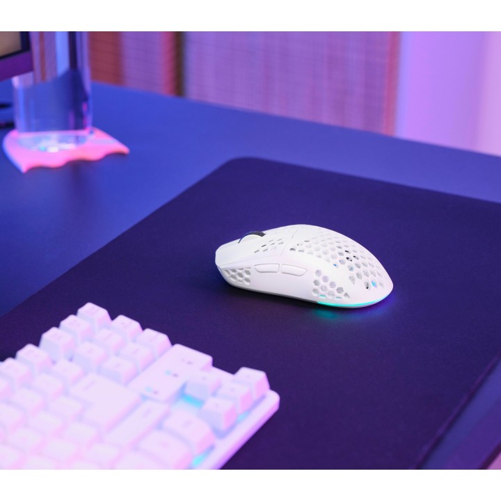 Ratón Gaming Trust GTX929 Helox Wireless Blanco (25390)
