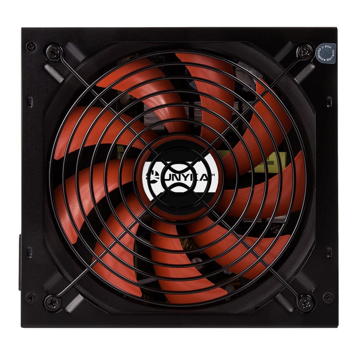 Fuente UNYKA ATX 550W 140mm Negra/Roja (UK210551)