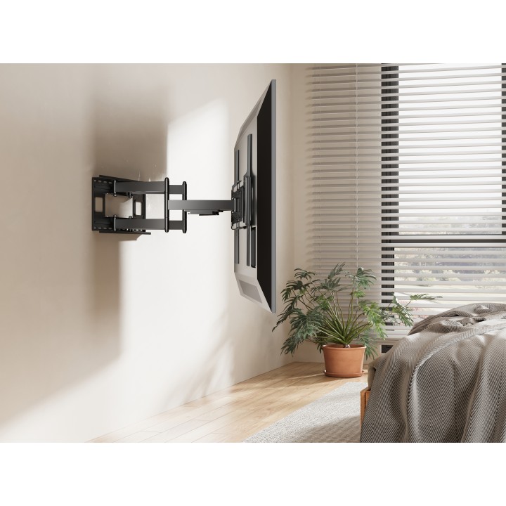 Soporte Pared EQUIP 60-120" Orientable Negro (EQ650343)
