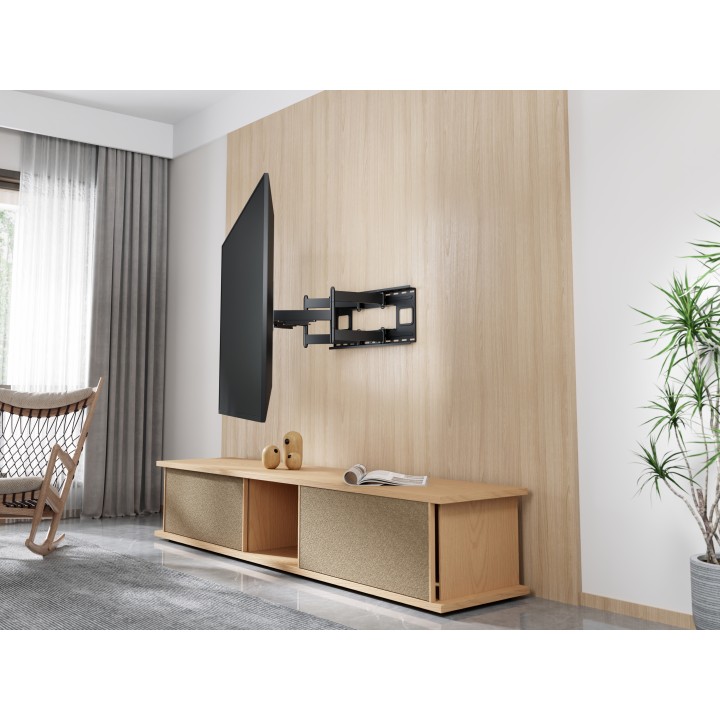 Soporte Pared EQUIP 60-120" Orientable Negro (EQ650343)
