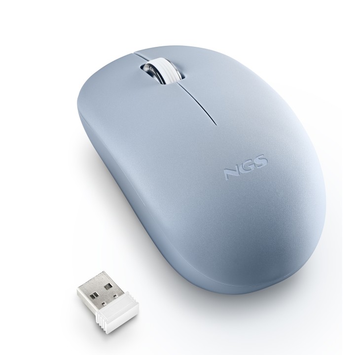 Ratón NGS FOG Pro Óptico RF 2.4GHz Azul (FOGPROBLUE)