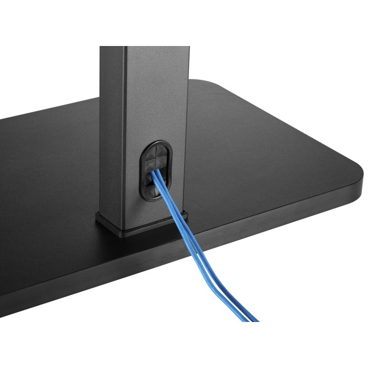 Soporte Suelo EQUIP 37"-75" Máx. 40Kg Negro (EQ650613)