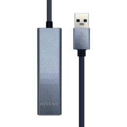 Hub AISENS USB-A 3.0 a 3xUSB-A 3.0 1xRJ45 (A106-0401)