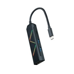 Hub Nanocable USB-C a 2USB-A 1USB-C 1HDMI (10.16.0401)