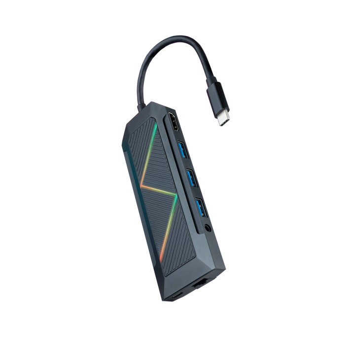 Hub Nanocable USB-C a USB-A/C HDMI RJ45 SD (10.16.0901)