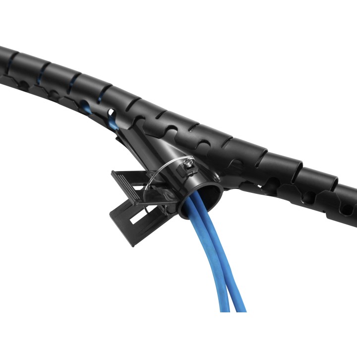 Organizador Cables EQUIP en Espiral 1m Negro (EQ650867)