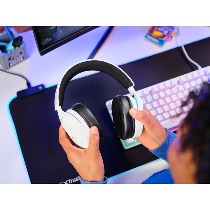 Auric+Micro Gaming Trust GXT 491W BT 3.5mm B/N (25304)